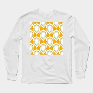 Seamless damask pattern Long Sleeve T-Shirt